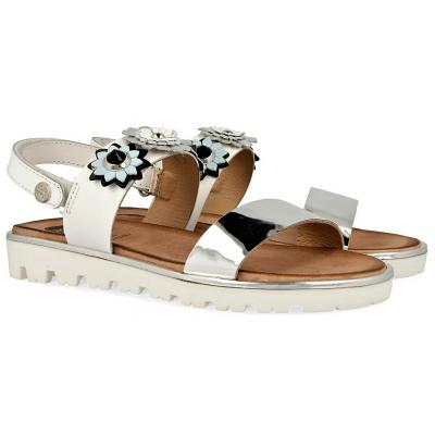 Босоніжки Gioseppo 43867 Silver/White